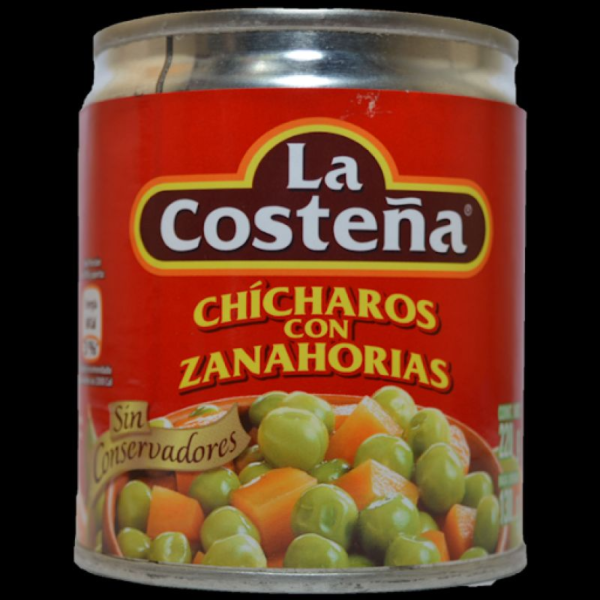 CHICHAROS Y ZANAHORIAS LA COSTEÑA 220G